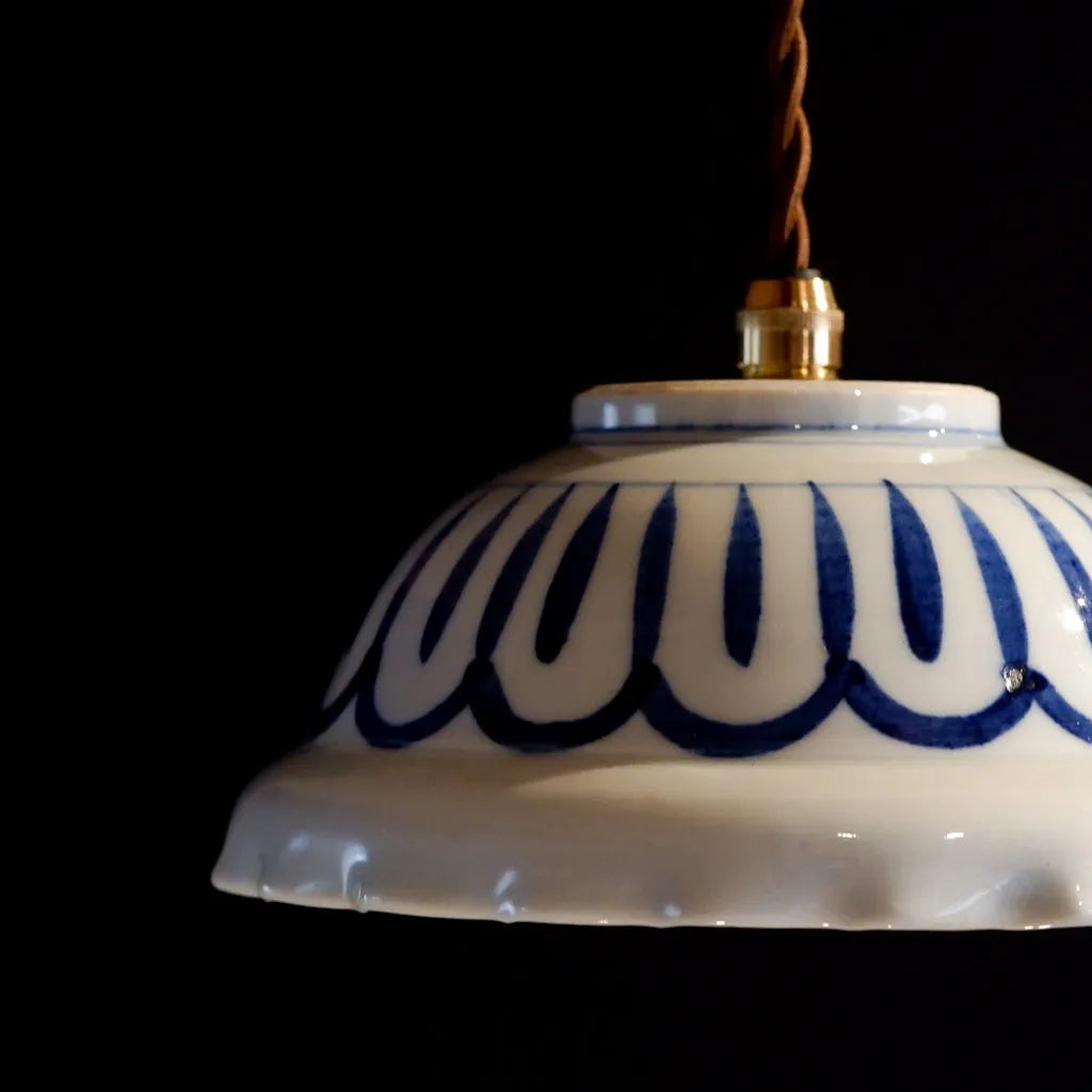 伊万里焼｜染付｜骨董｜ペンダントライト