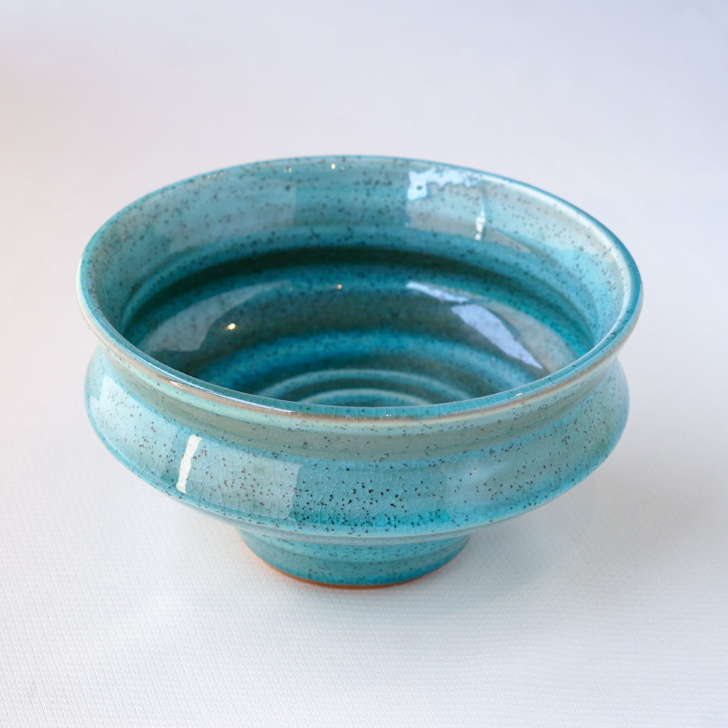 常滑焼｜都｜トルコ青釉｜ペンダントライト