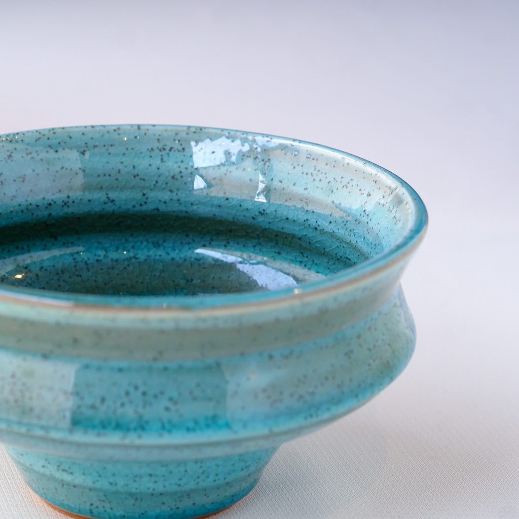 常滑焼｜都｜トルコ青釉｜ペンダントライト