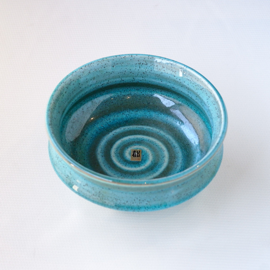 常滑焼｜都｜トルコ青釉｜ペンダントライト