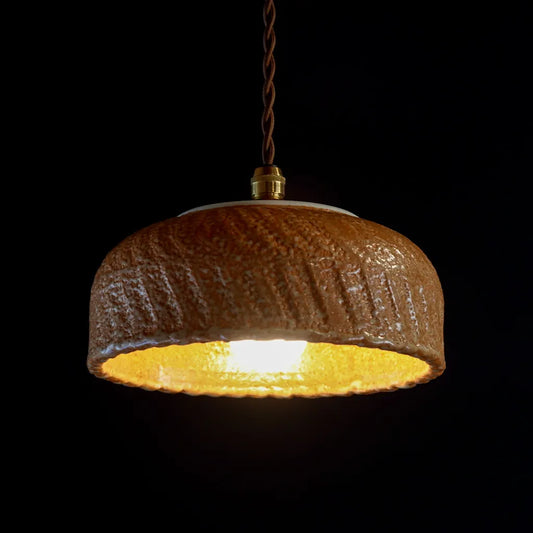 作地未詳｜美濃焼？｜志野｜ペンダントライト