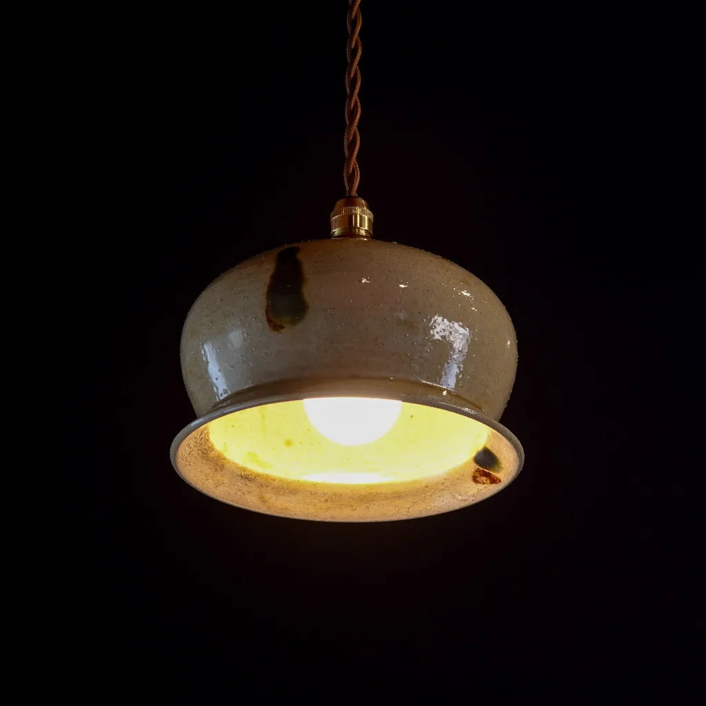 作地未詳｜建水｜こぼし｜ペンダントライト