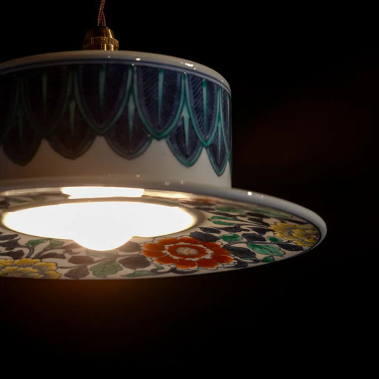 有田焼｜錦ぼたん｜ペンダントライト