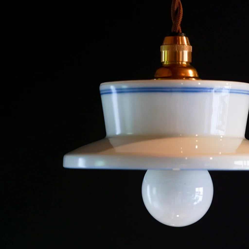 Arita ware | Golden green landscape | Pendant light