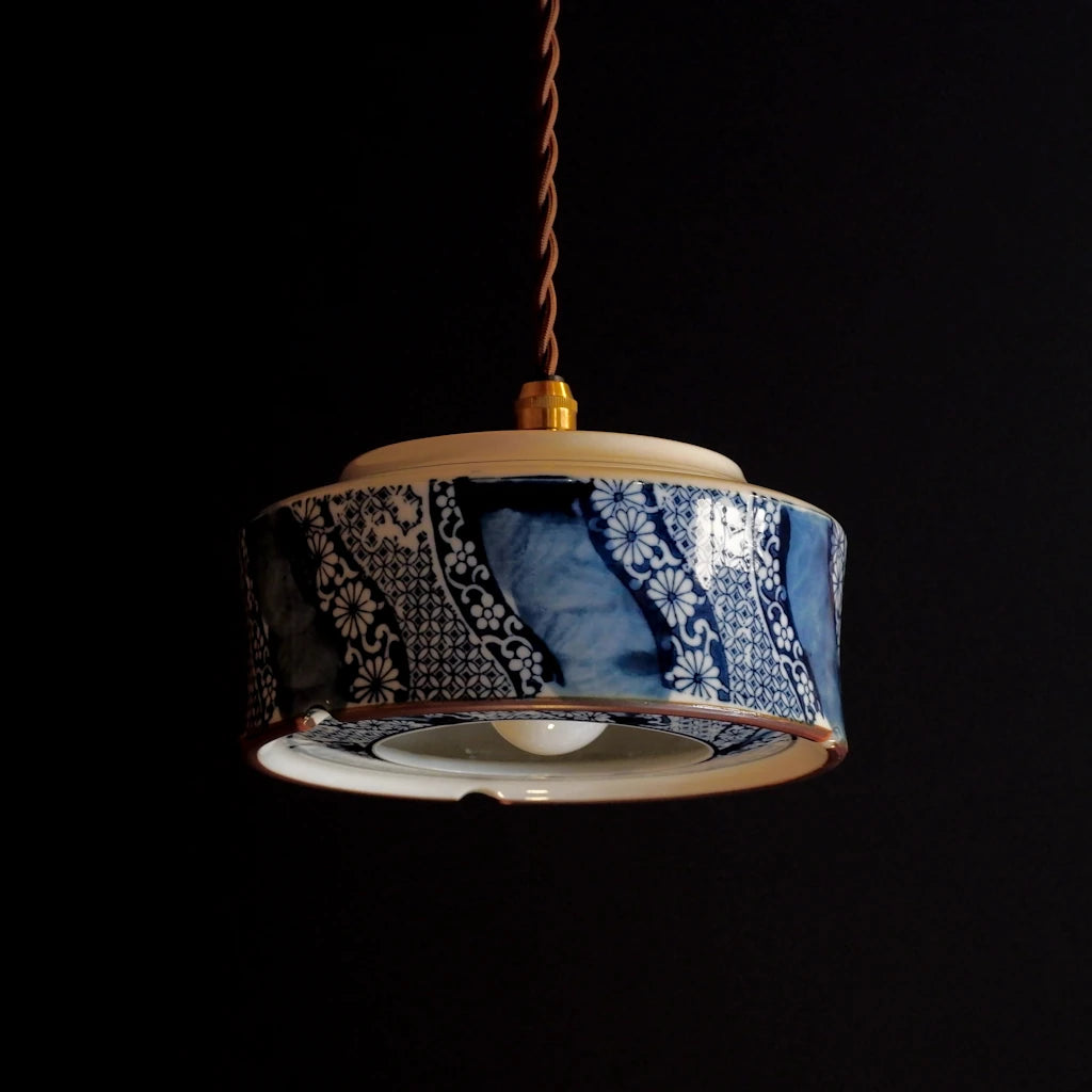 作地未詳｜七宝｜祥瑞｜ペンダントライト
