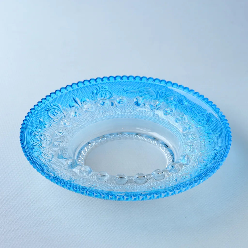 HASEGAWA GLASS｜エリザベス｜ガラス灰皿｜ブルー｜ペンダントライト205