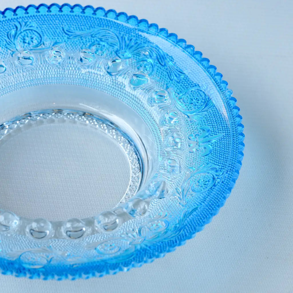 HASEGAWA GLASS｜エリザベス｜ガラス灰皿｜ブルー｜ペンダントライト205