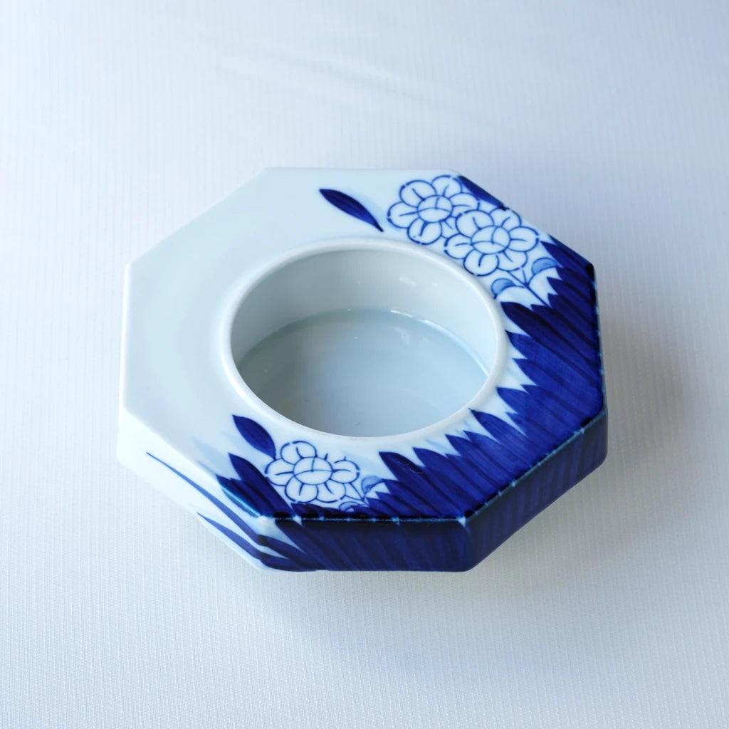 美濃焼｜浜九郎窯｜八角｜染付｜ペンダントライト