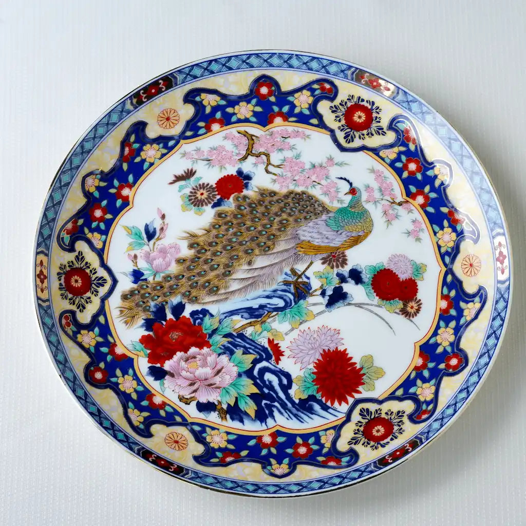 伊万里焼｜孔雀｜花鳥紋｜ブラケットライト