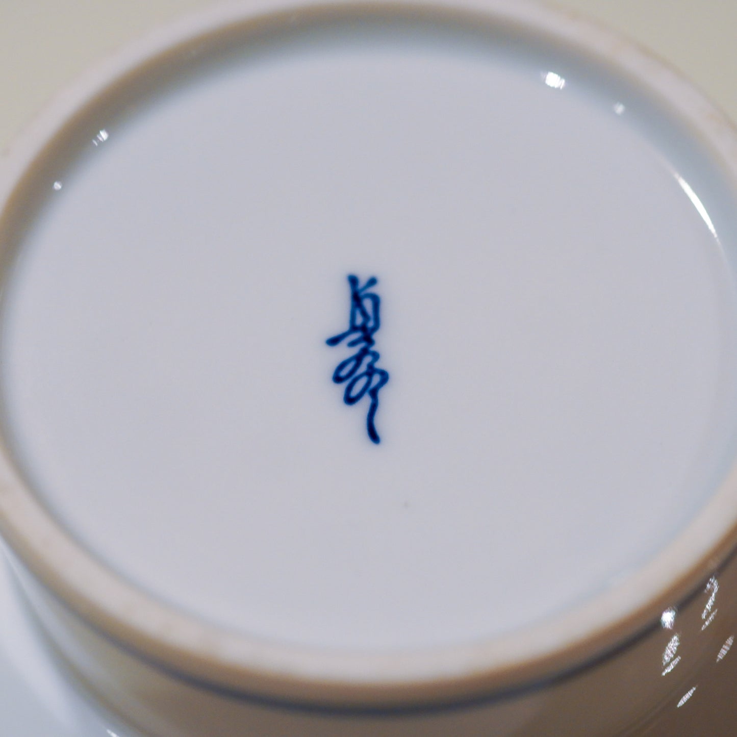 有田焼｜金緑色・山水｜ペンダントライト