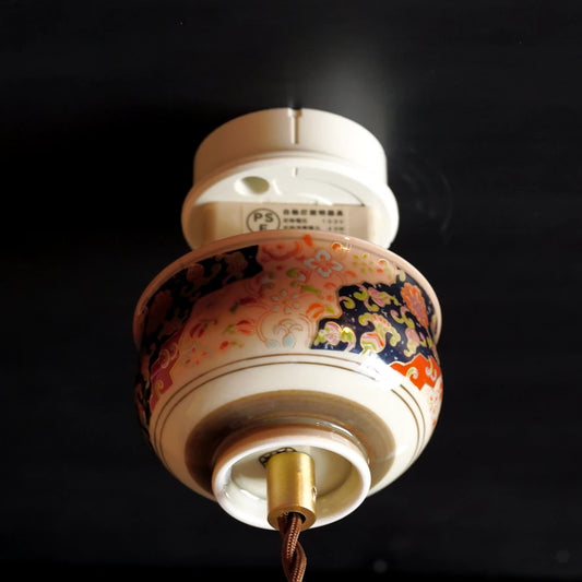 有田焼｜祥楽｜花文様｜シーリングカバー