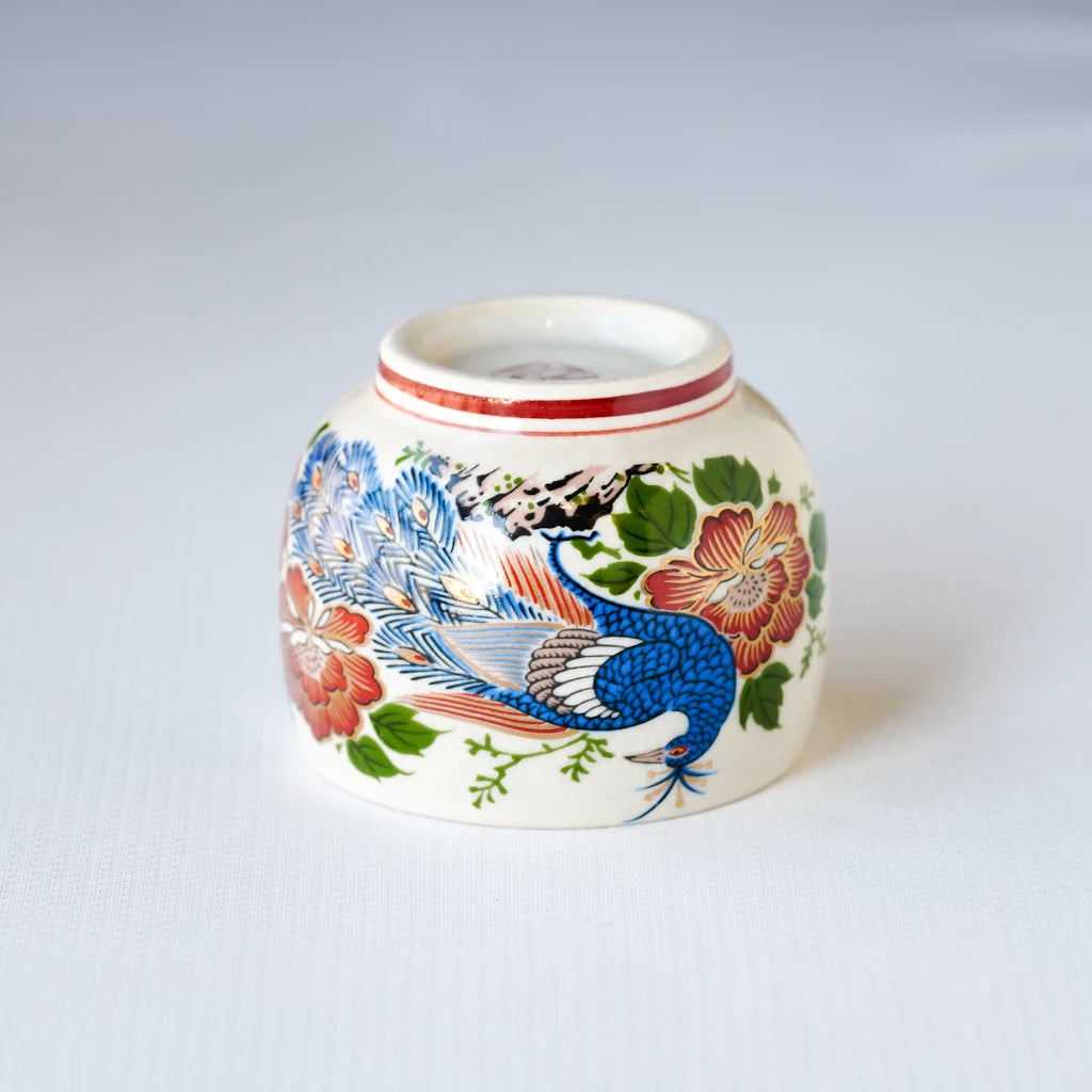 九谷焼｜孔雀｜花鳥文様｜シーリングカバー