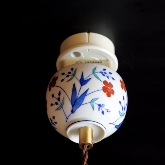有田焼｜西山｜草花文様｜シーリングカバー