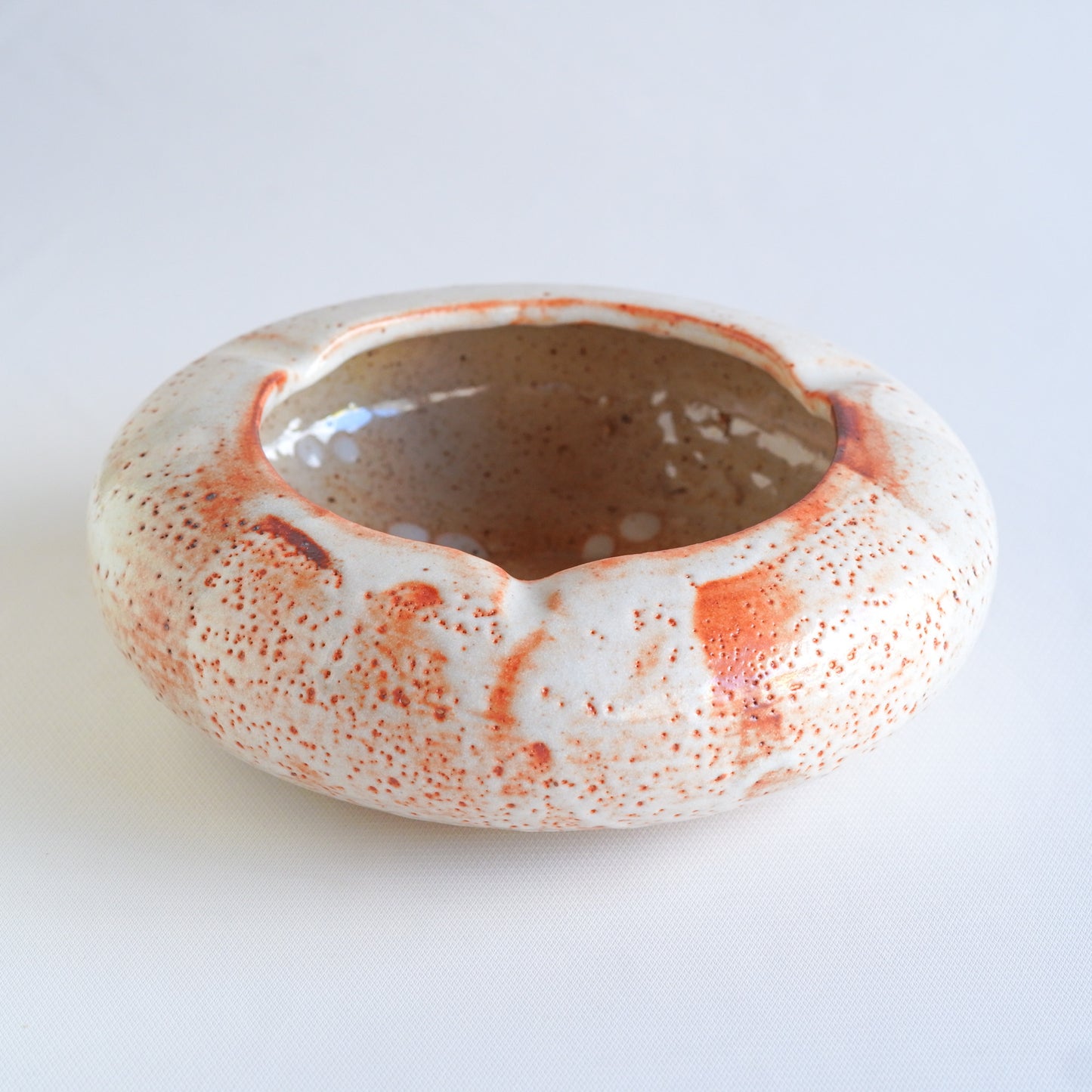 作地未詳｜美濃焼(?)｜土｜鉄点｜ペンダントライト