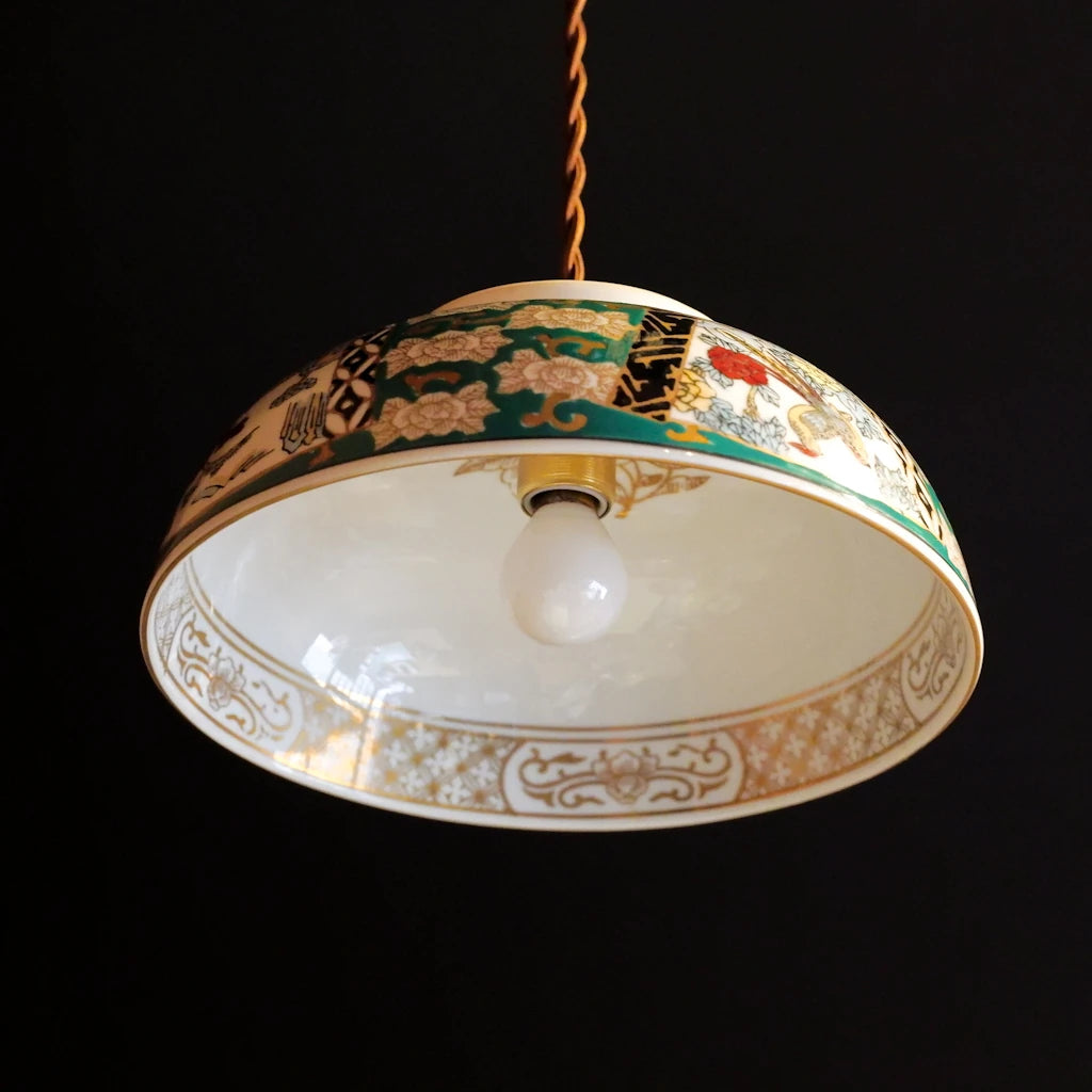 有田焼｜GOLD IMARI｜花鳥図｜ペンダントライト
