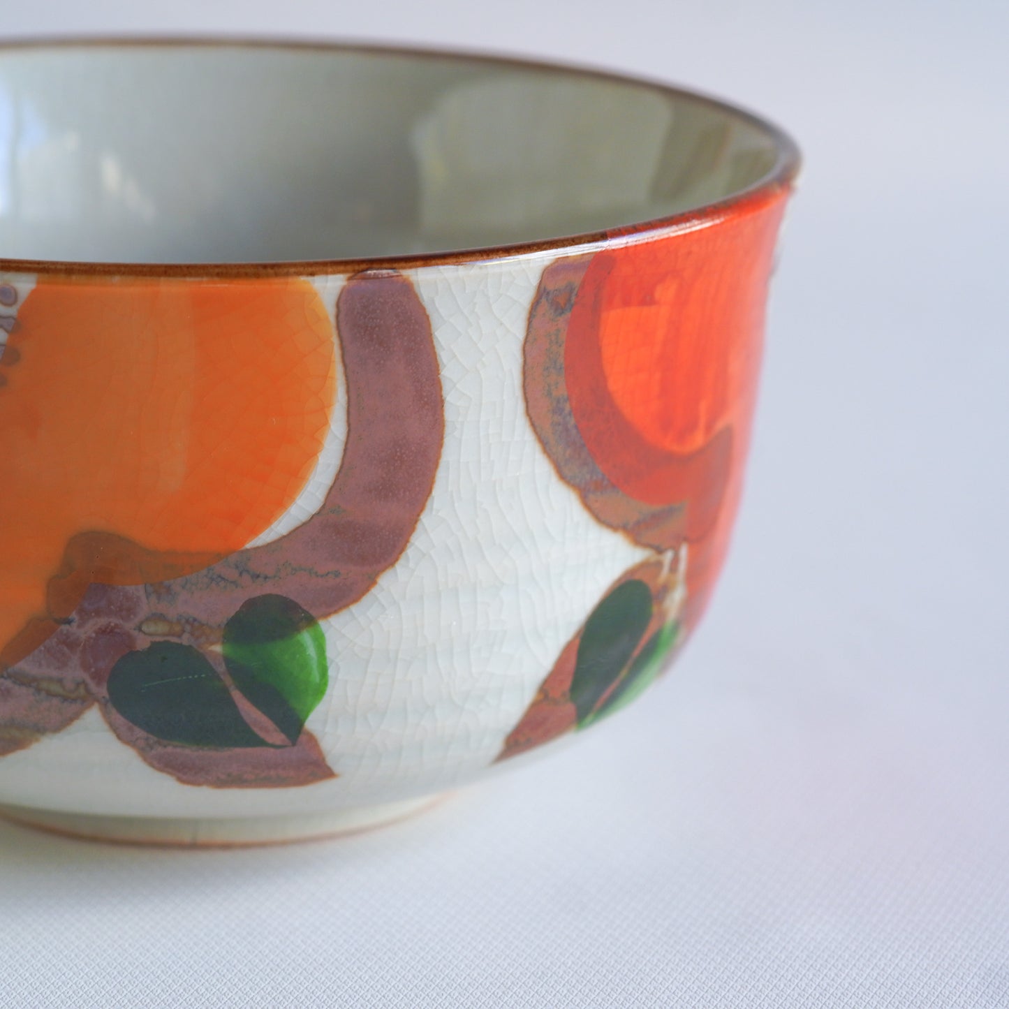 作地未詳｜どんぶり器｜花｜手描き｜ペンダントライト