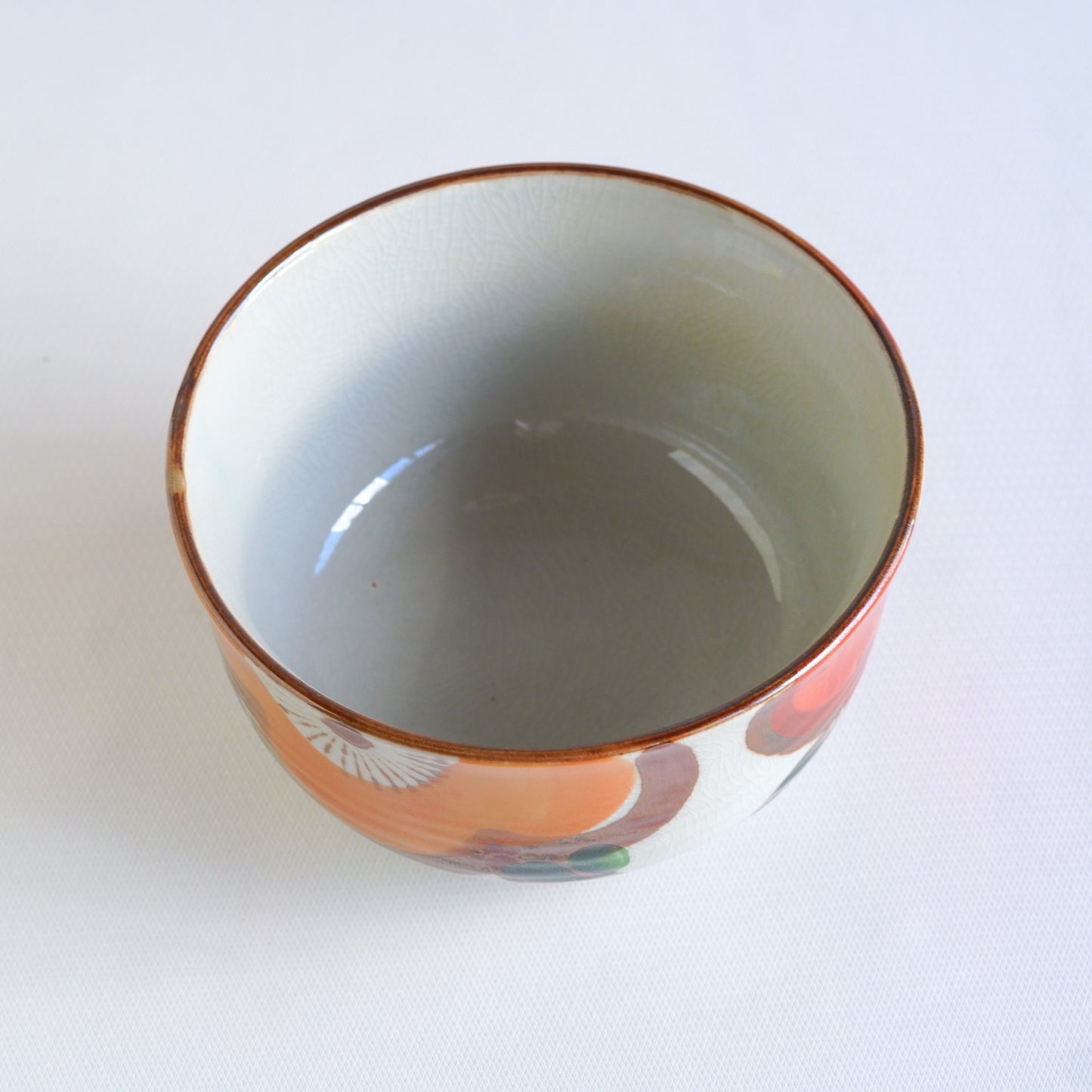 作地未詳｜どんぶり器｜花｜手描き｜ペンダントライト