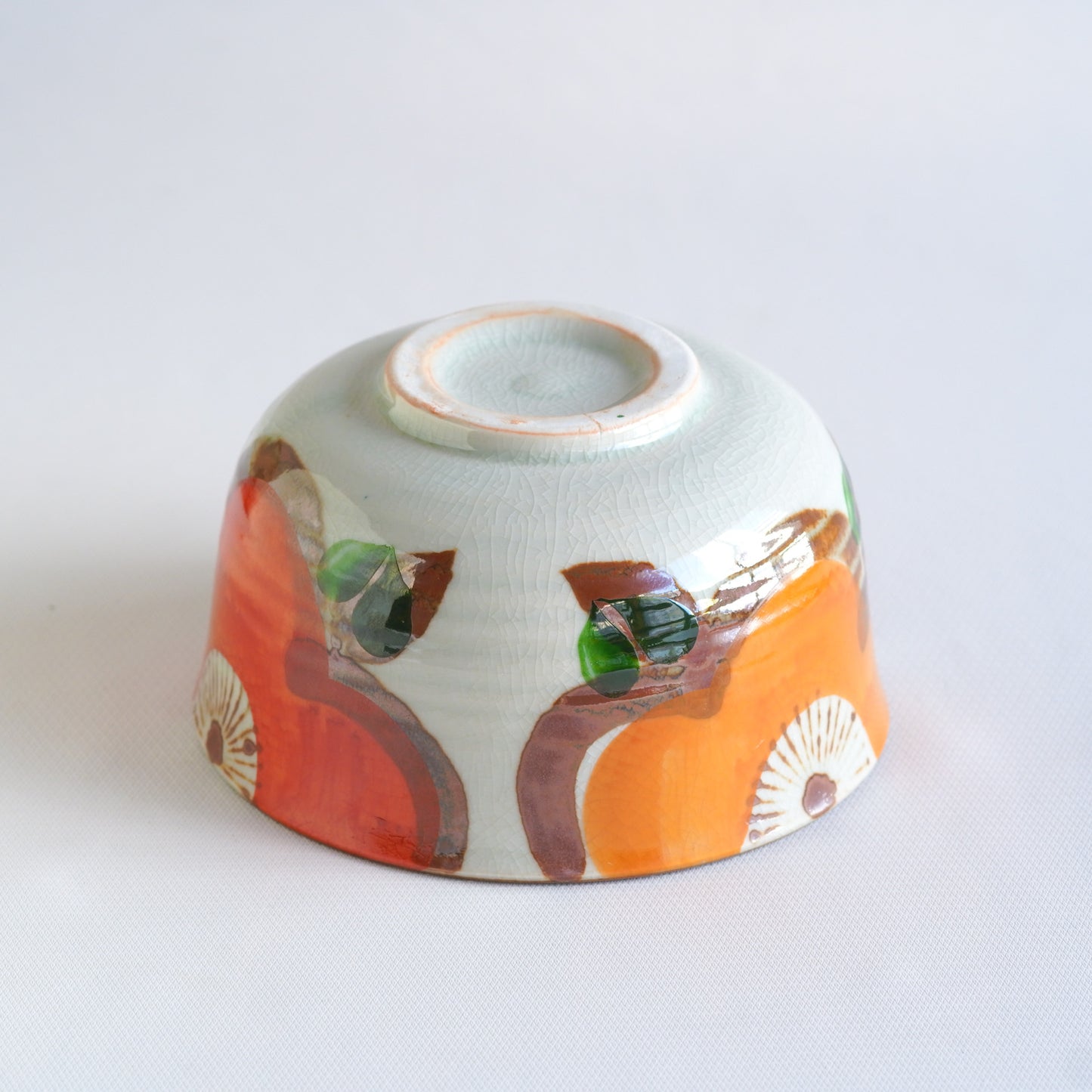 作地未詳｜どんぶり器｜花｜手描き｜ペンダントライト