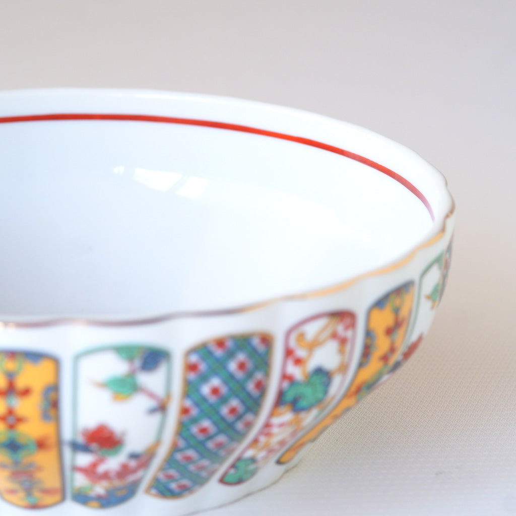 有田焼｜福寿｜錦絵｜盛り鉢・中｜ペンダントライト