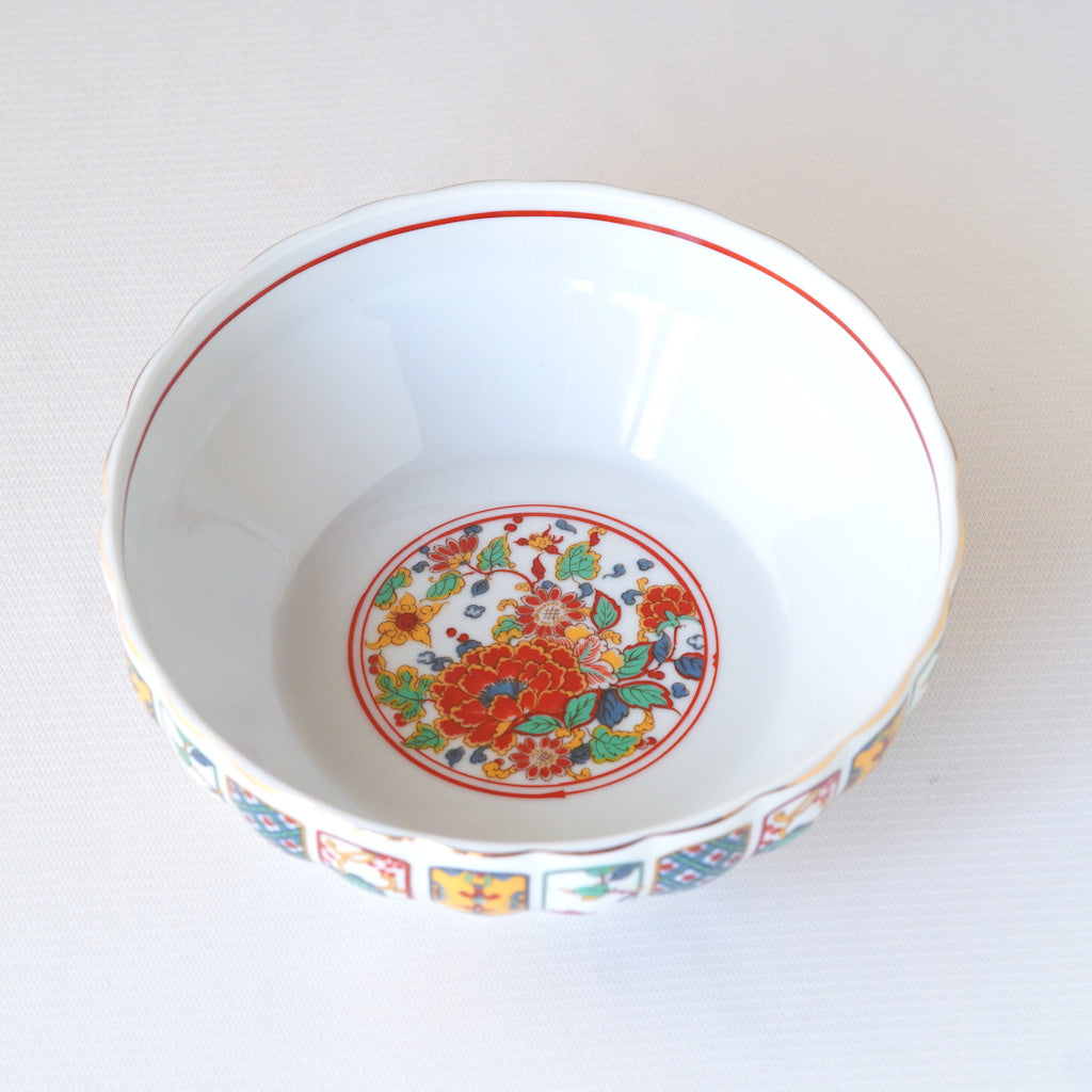 有田焼｜福寿｜錦絵｜盛り鉢・中｜ペンダントライト