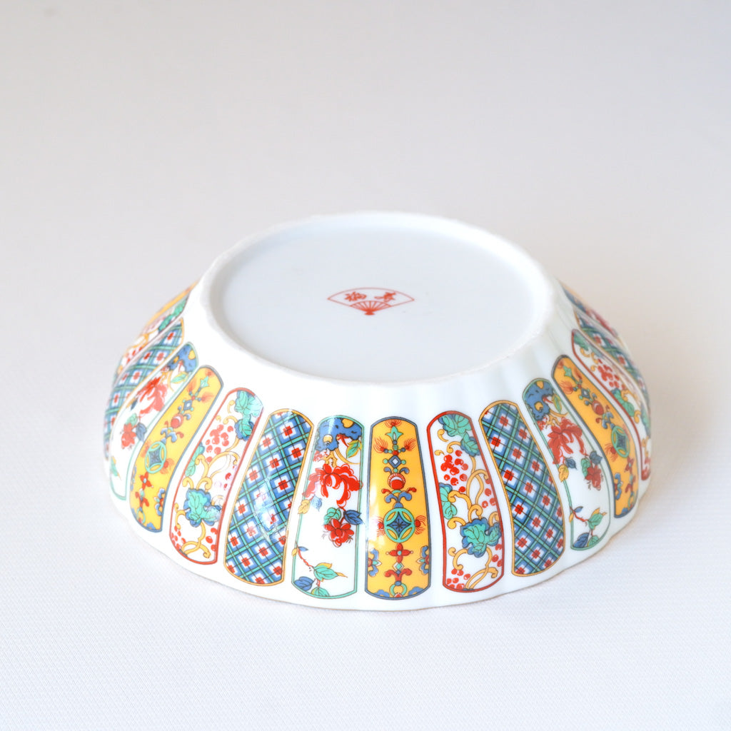 有田焼｜福寿｜錦絵｜盛り鉢・中｜ペンダントライト