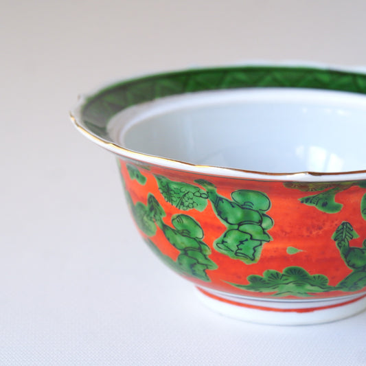 【早期購入】九谷焼｜木米｜ふた付き椀｜ペンダントライト