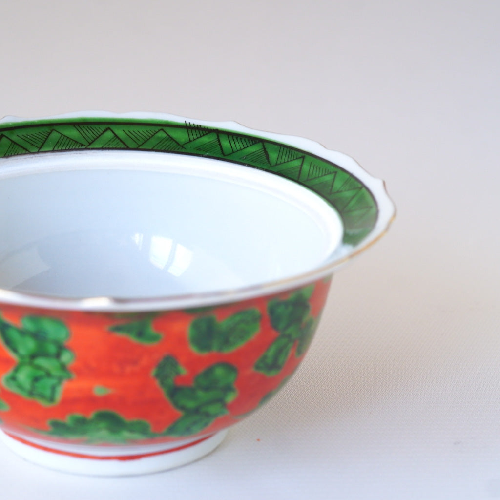 【早期購入】九谷焼｜木米｜ふた付き椀｜ペンダントライト