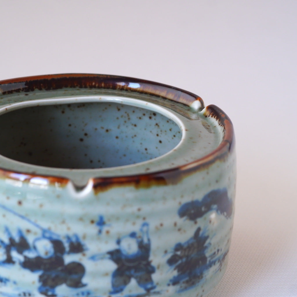 作地未詳｜唐子｜緑味・釉薬｜ペンダントライト