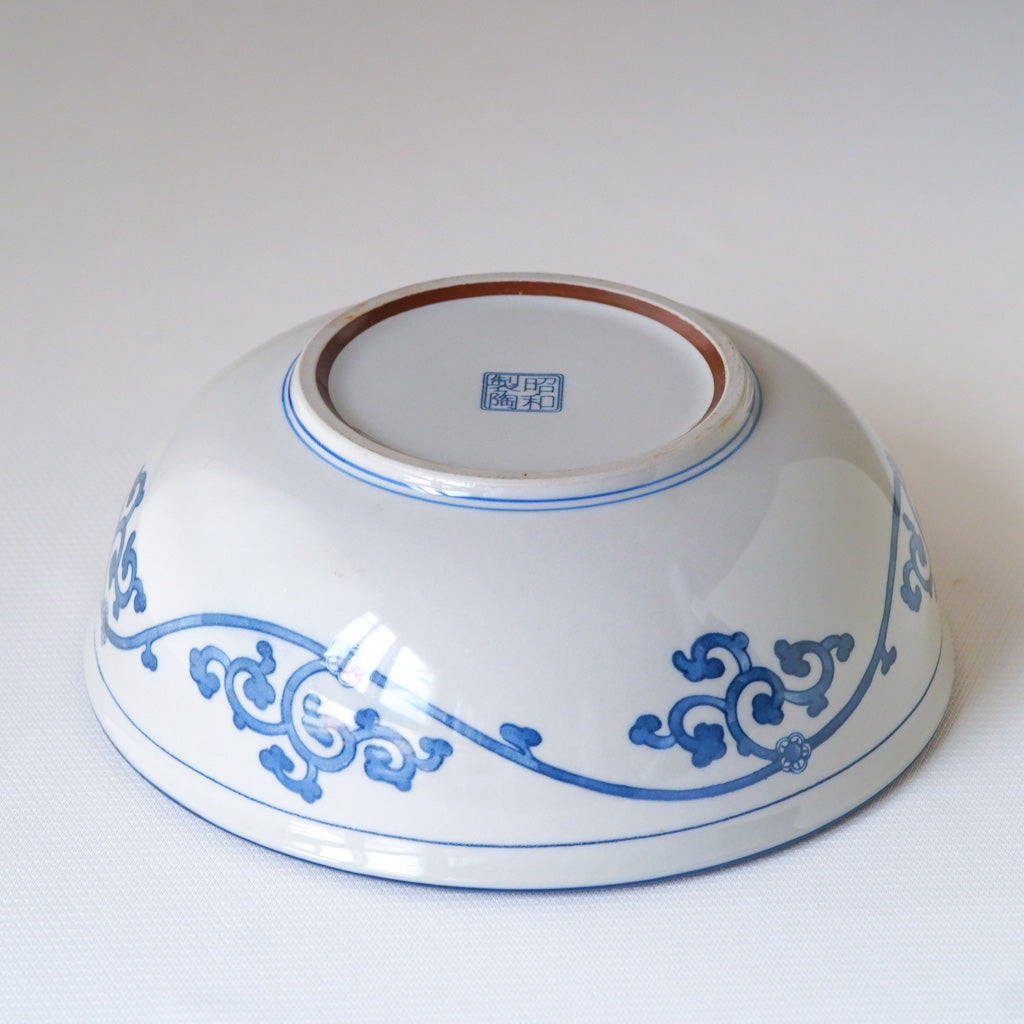 美濃焼｜昭和製陶｜波唐草｜鉢｜ペンダントライト