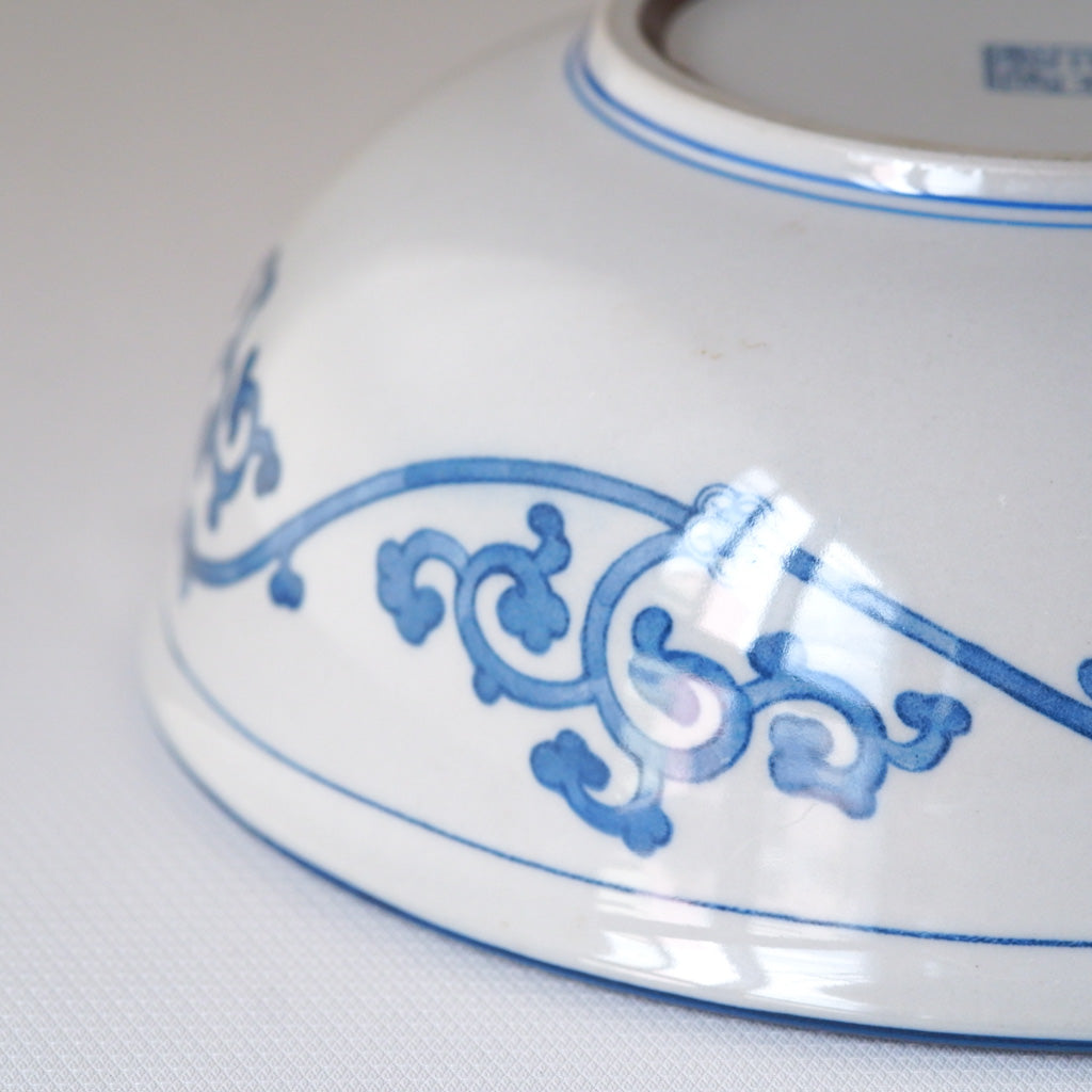 美濃焼｜昭和製陶｜波唐草｜鉢｜ペンダントライト