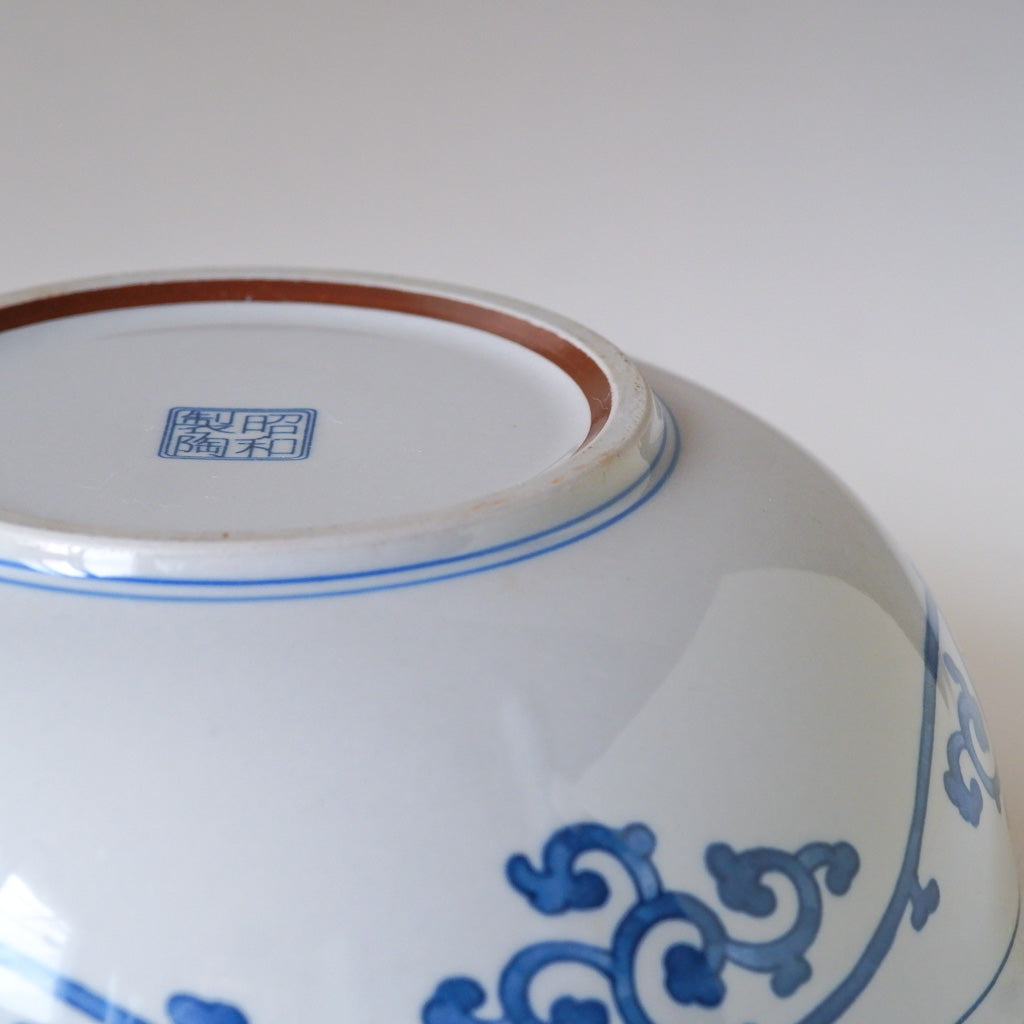 美濃焼｜昭和製陶｜波唐草｜鉢｜ペンダントライト